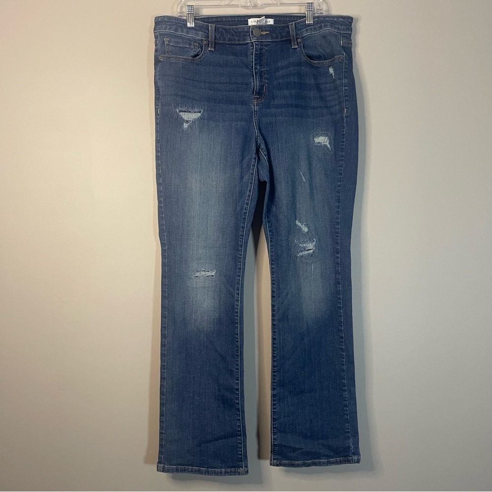 Lane Bryant Classic Blue Straight Leg Jeans